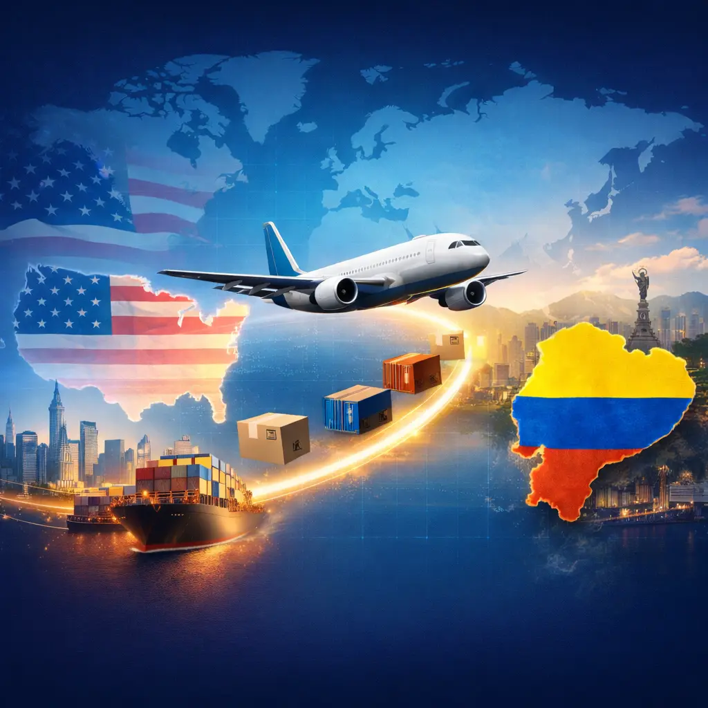 Importaciones desde USA a Ecuador